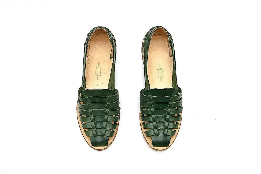 Indian Beloved green - Cooperative La Zapateria Handmade Lima Barranco https://cooperativehandmade.com