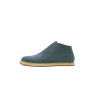 Chavo Pierrot fatty ocean blue details beige handmade leather shoes - Cooperative Handmade