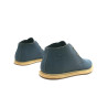 Chavo Pierrot fatty ocean blue details beige handmade leather shoes - Cooperative Handmade