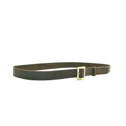 Nazo brown ranger handmade leather belt - Cooperative Handmade