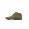 Chavo Pierrot fatty olive green details black beige handmade leather shoes - Cooperative Handmade