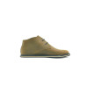 Chavo Pierrot fatty olive green details black beige handmade leather shoes - Cooperative Handmade