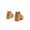 Mica caramel handmade leather heels - Cooperative Handmade