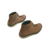 Ocho fatty brown details black beige handmade leather shoes - Cooperative Handmade