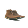 Ocho fatty brown details black beige handmade leather shoes - Cooperative Handmade