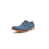 Borges fatty ocean blue details beige handmade leather shoes - Cooperative Handmade