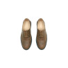 Borges Tavo camel cerato details black beige handmade leather shoes - Cooperative Handmade