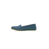 Pampa Fem fatty ocean blue details yellow handmade leather shoes - Cooperative Handmade