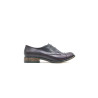 Pour Cecile purple nappa details black handmade leather shoes - Cooperative Handmade