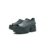 Mica black nappa handmade leather platform sandals - Cooperative Handmade