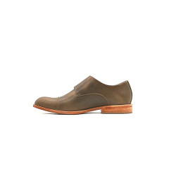 Ugo camel cerato handmade leather shoes - Cooperative Handmade