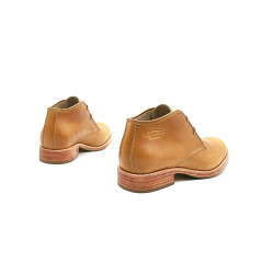 Chavo caramel ranger handmade leather shoes - Cooperative Handmade