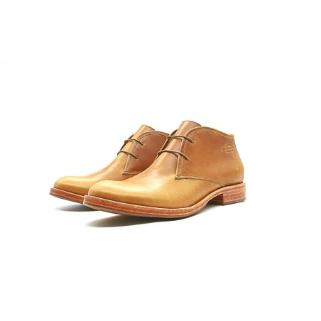 Chavo caramel ranger handmade leather shoes - Cooperative Handmade