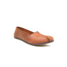 Pampa Fem wine cerato details blue handmade leather flat shoes - Cooperative Handmade