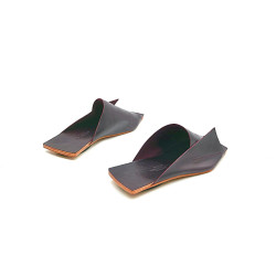 Miro purple nappa handmade leather sandals - Cooperative Handmade