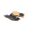 Miro purple nappa handmade leather sandals - Cooperative Handmade