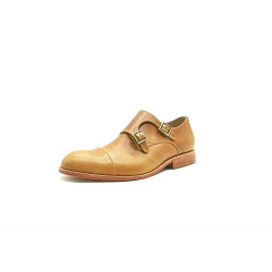 Ugo caramel ranger handmade leather shoes - Cooperative Handmade