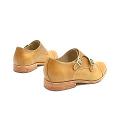 Ugo caramel ranger handmade leather shoes - Cooperative Handmade