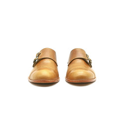 Ugo caramel ranger handmade leather shoes - Cooperative Handmade