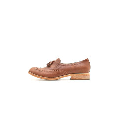 Chloe wine cerato handmade leather shoes - Cooperative Handmade