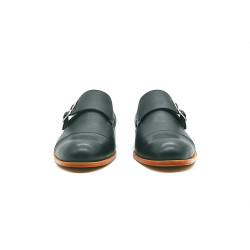 Ugo black nappa handmade leather shoes - Cooperative Handmade