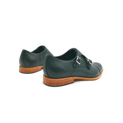 Ugo black nappa handmade leather shoes - Cooperative Handmade