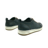 Baires black nappa details brown handmade leather sneakers - Cooperative Handmade