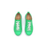 Baires cyan green nappa handmade leather sneakers - Cooperative Handmade