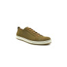 Baires fatty olive green handmade leather sneakers - Cooperative Handmade