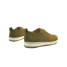 Baires fatty olive green handmade leather sneakers - Cooperative Handmade