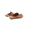 Miró wine cerato handmade leather sandals - Cooperative Handmade