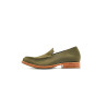 Ato NG fatty olive green handmade leather shoes - Cooperative Handmade