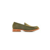 Ato NG fatty olive green handmade leather shoes - Cooperative Handmade