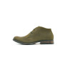 Chavo olive green vintage handmade leather shoes - Cooperative Handmade