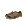 Nuna fatty brown handmade leather sandals - Cooperative Handmade