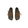 Nuna fatty brown handmade leather sandals - Cooperative Handmade