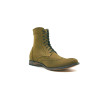 Coco fatty green handmade leather ankle boots - Cooperative Handmade