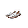 Indian Beloved white ranger handmade leather sandals - Cooperative Handmade