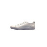 Baires white ranger elastic handmade leather sneakers - Cooperative Handmade