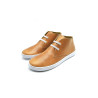 Chavo Sport caramel ranger details white elastic handmade leather shoes - Cooperative Handmade