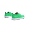 Baires cyan green nappa elastic elastic handmade leather sneakers - Cooperative Handmade