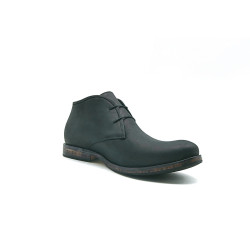 Chavo matte black handmade leather shoes - Cooperative Handmade