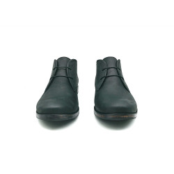Chavo matte black handmade leather shoes - Cooperative Handmade