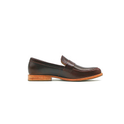 Otto red ranger handmade leather moccasins - Cooperative Handmade