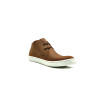 Chavo Sport fatty brown elastic white handmade leather shoes - Cooperative Handmade