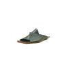 Miró green alamo handmade leather sandals - Cooperative Handmade