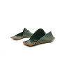 Miró green alamo handmade leather sandals - Cooperative Handmade