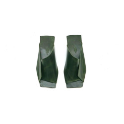 Miró green alamo handmade leather sandals - Cooperative Handmade