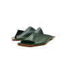 Miró green alamo handmade leather sandals - Cooperative Handmade