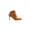 Madame Walker caramel alamo handmade leather heels - Cooperative Handmade